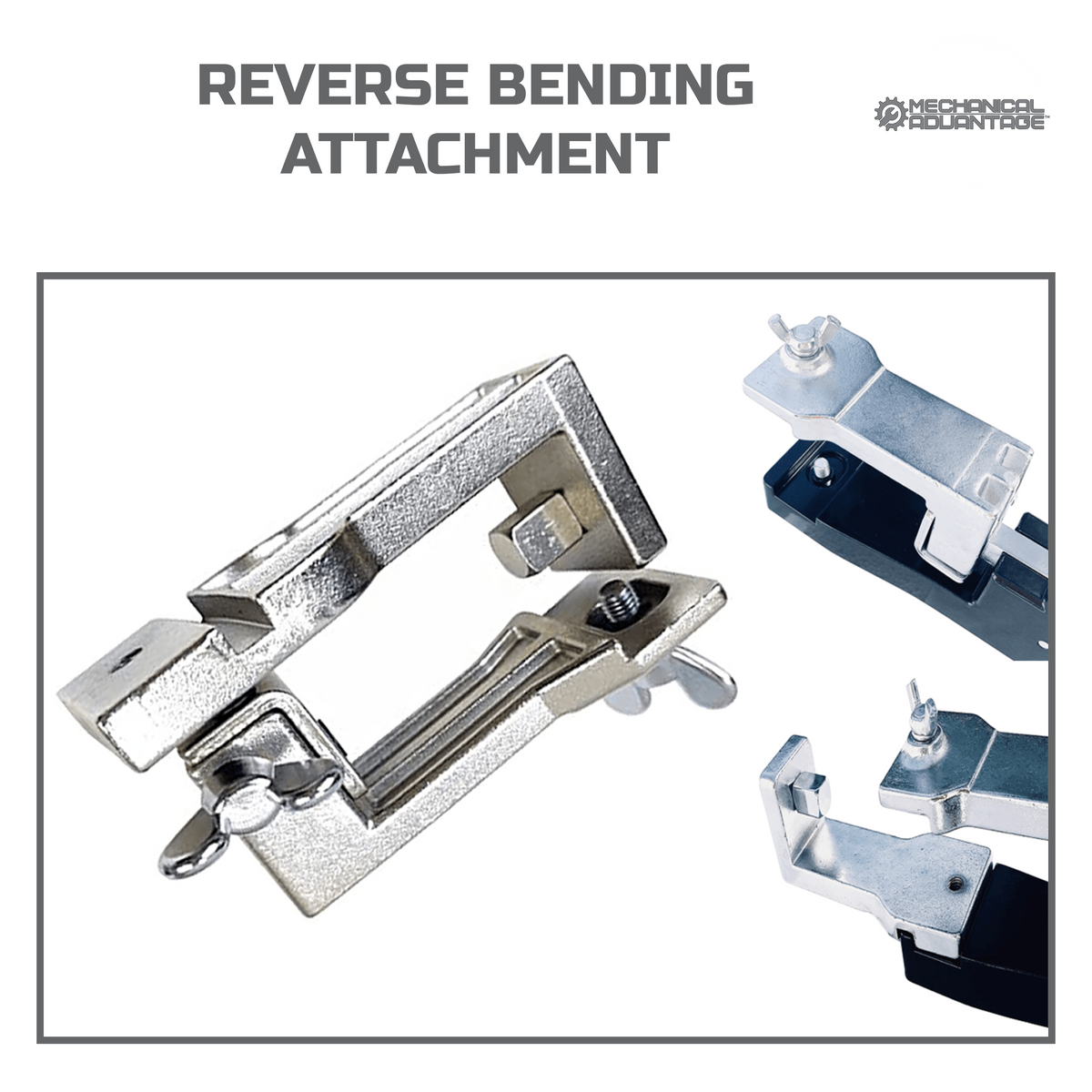 Mechanical Advantage Premium Ratcheting Tube Bender with Reverse Bending Tool Kit, Deburring Tool, Pipe Cutter for Home Improvement, Plumbing, Refrigeration, HVAC Tools - Includes 7 Sizes 1/4" to 7/8"